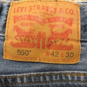 Levis 550 Jeans